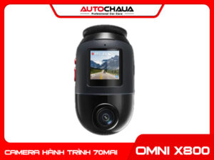 Camera hành trình 70mai Omni X800 4K xoay 360 ghi hình 2 kênh HDR