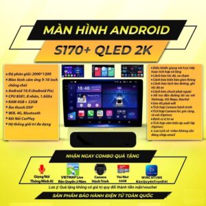 Màn Hình Android S170 + QLED 2K