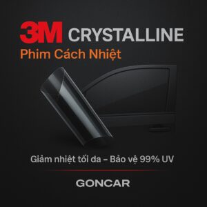 Phim cách nhiệt 3M Crystalline