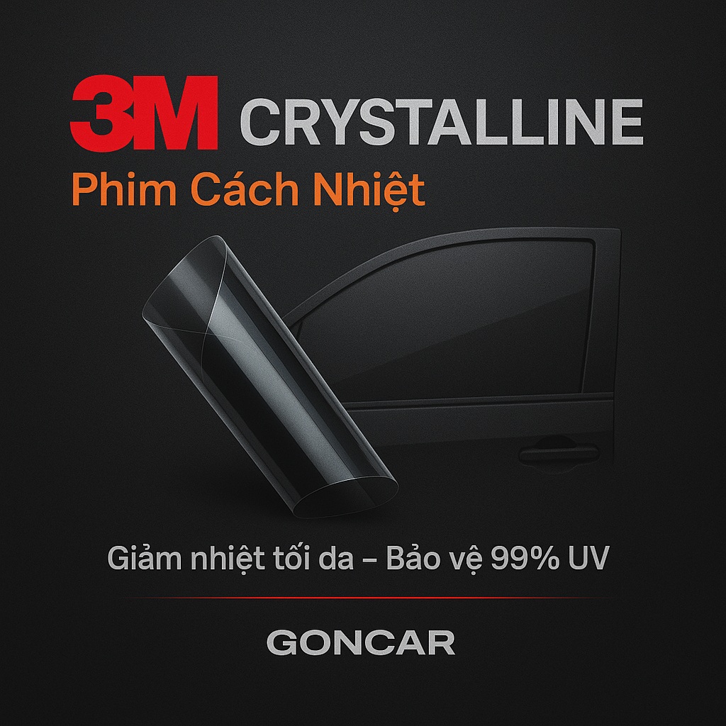 Phim cách nhiệt 3M Crystalline