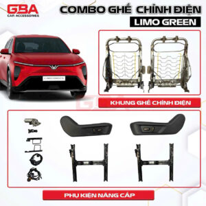 Combo Ghế chỉnh điện Vinfast Limo Green